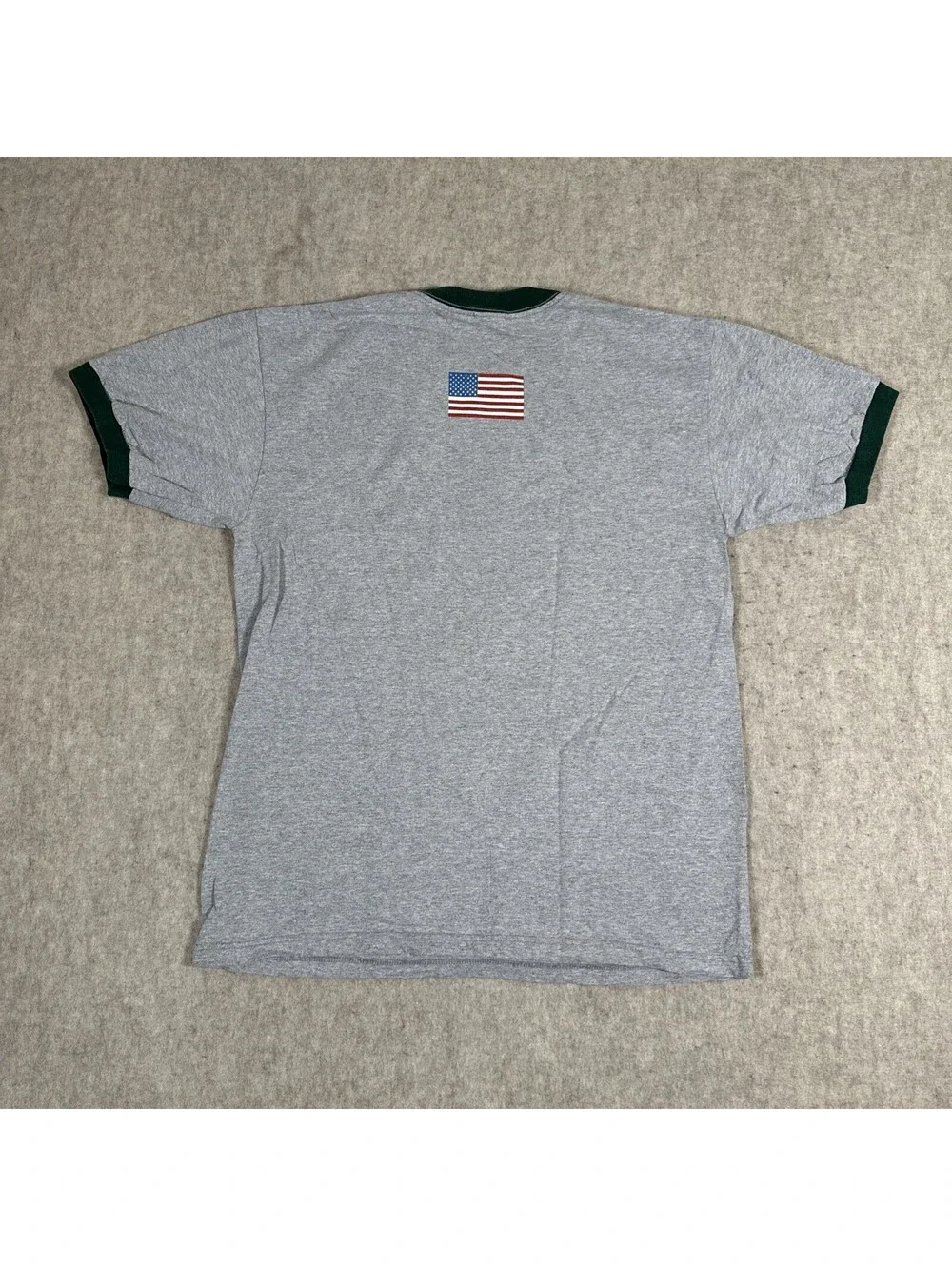 Vintage 90’s Camp Rap-A-Hope T-Shirt Medium? Ringer Gray Green